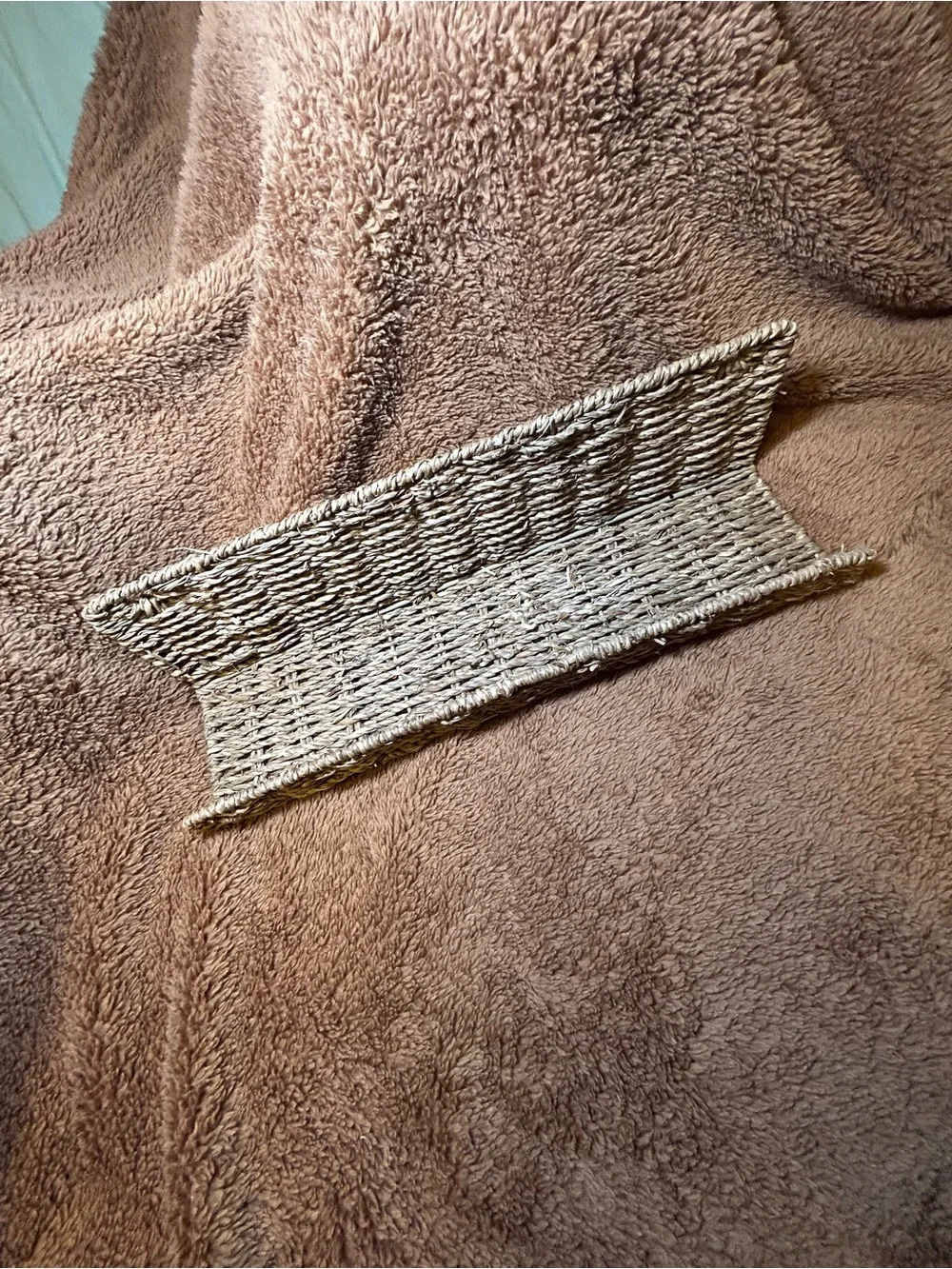 Woven Seagrass Tray - Natural Tan